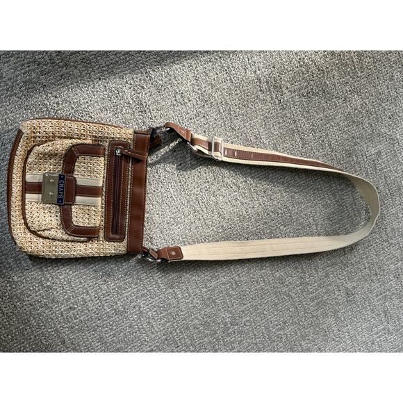 Chaps  Vintage woven material crossbody purse - Picture 5 of 14